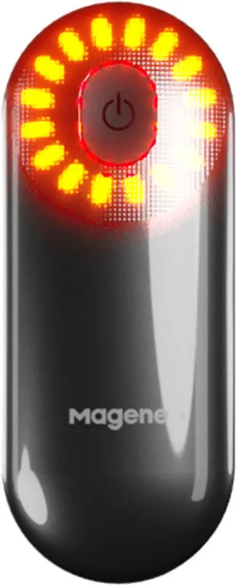 Magene L508 Radarachterlicht Connectable met Garmin en Wahoo fietscomputers Rada