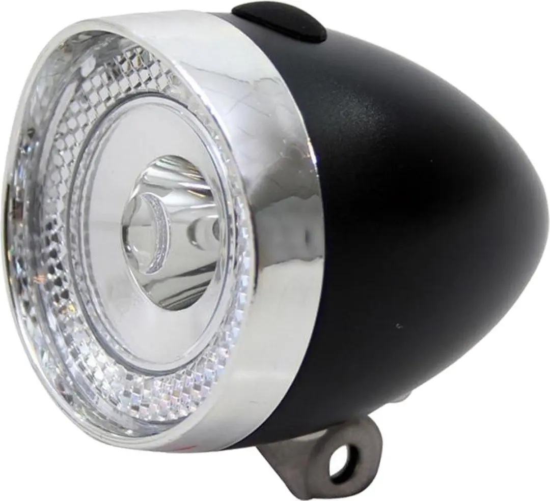 Union Voorlicht Retro Mini Led 7,5 X 6 Cm Batterij Zwart