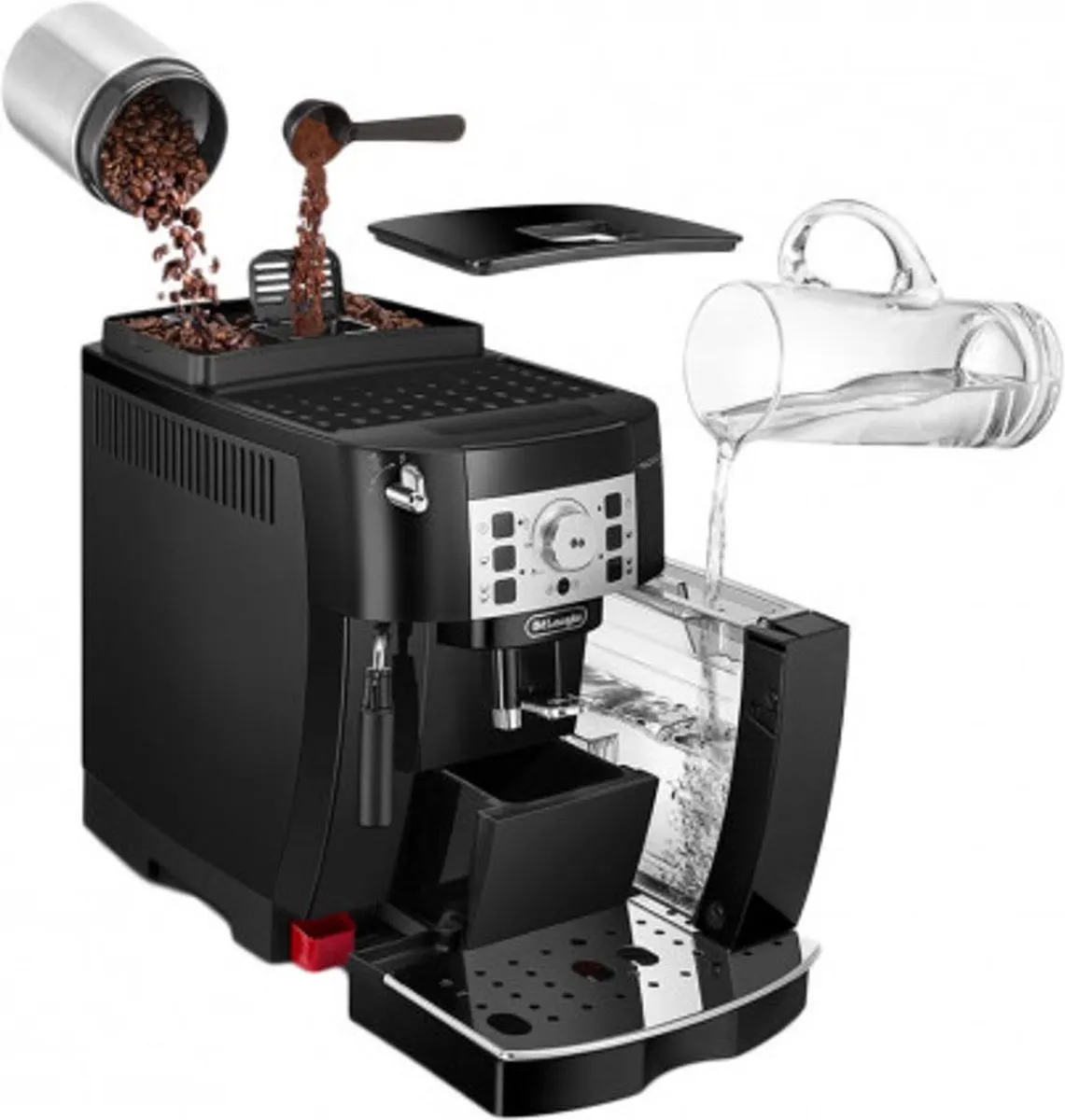 De'Longhi ECAM 22.112.B Koffiezetapparaat - 5 Programma's - Zwart