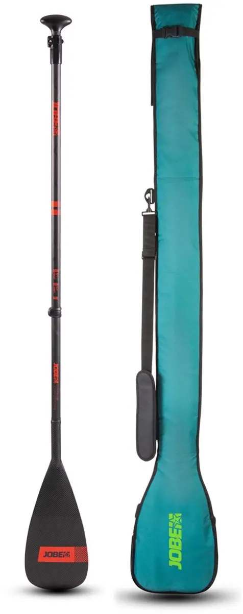 Jobe Carbon Pro SUP Peddel driedelig met peddel tas