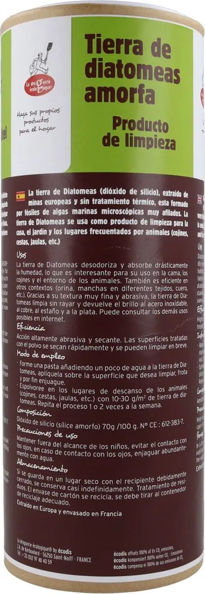 La droguerie Ecologique Diatomeeënaarde 250 gram