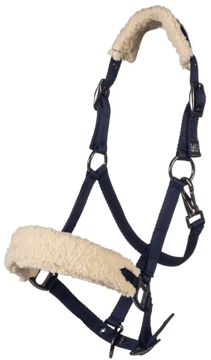 HKM Mia Shetland halster Donkerblauw - afbeelding 2 van 6