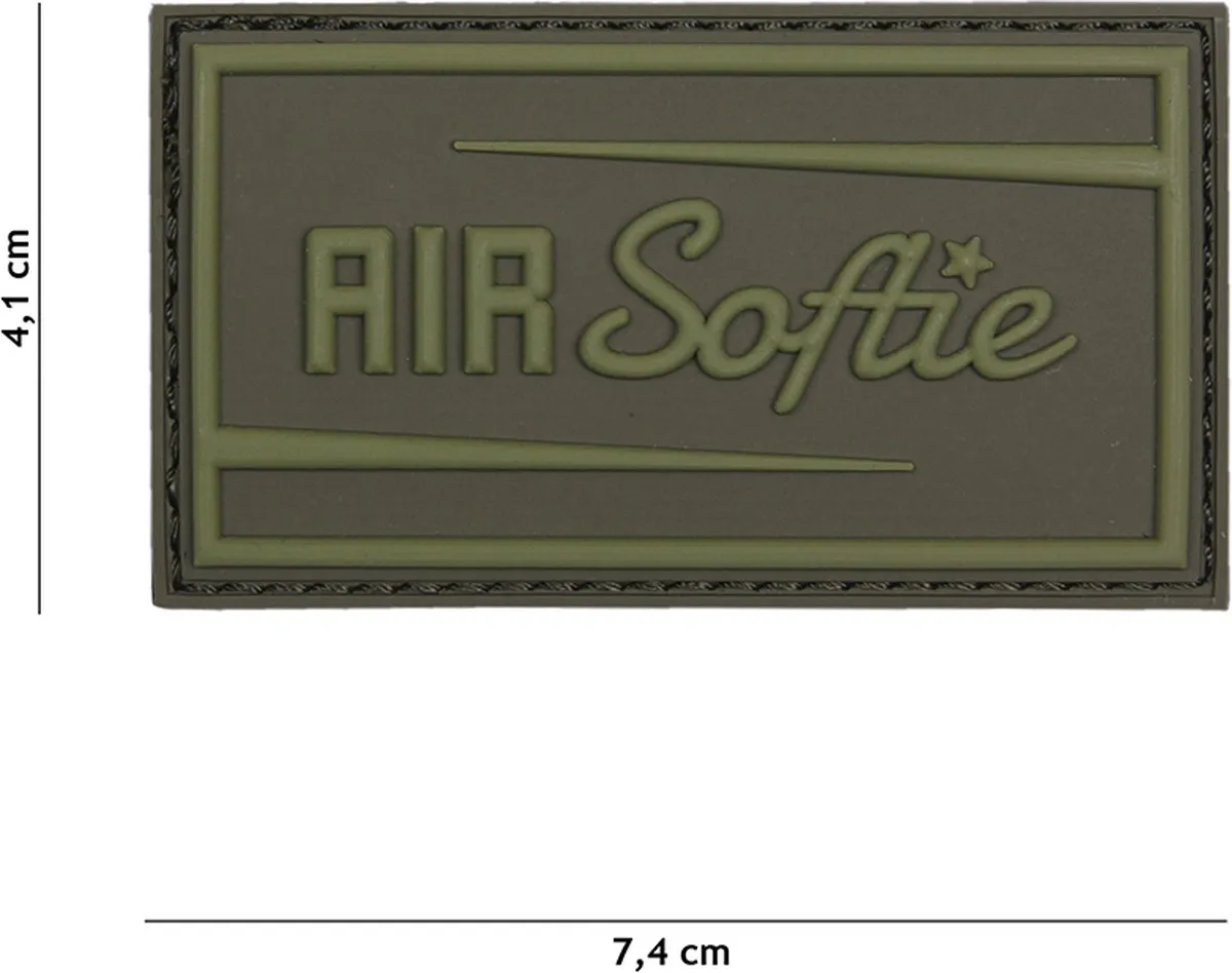 101 Inc Embleem 3D Pvc Air Softie Groen