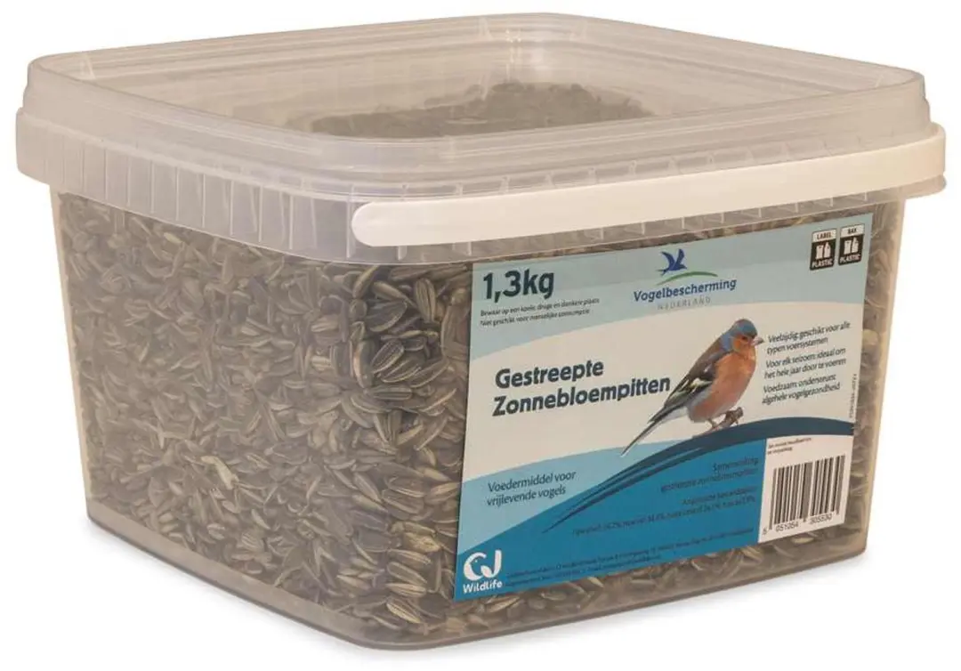 Gestreepte Zonnebloempitten 1,3kg