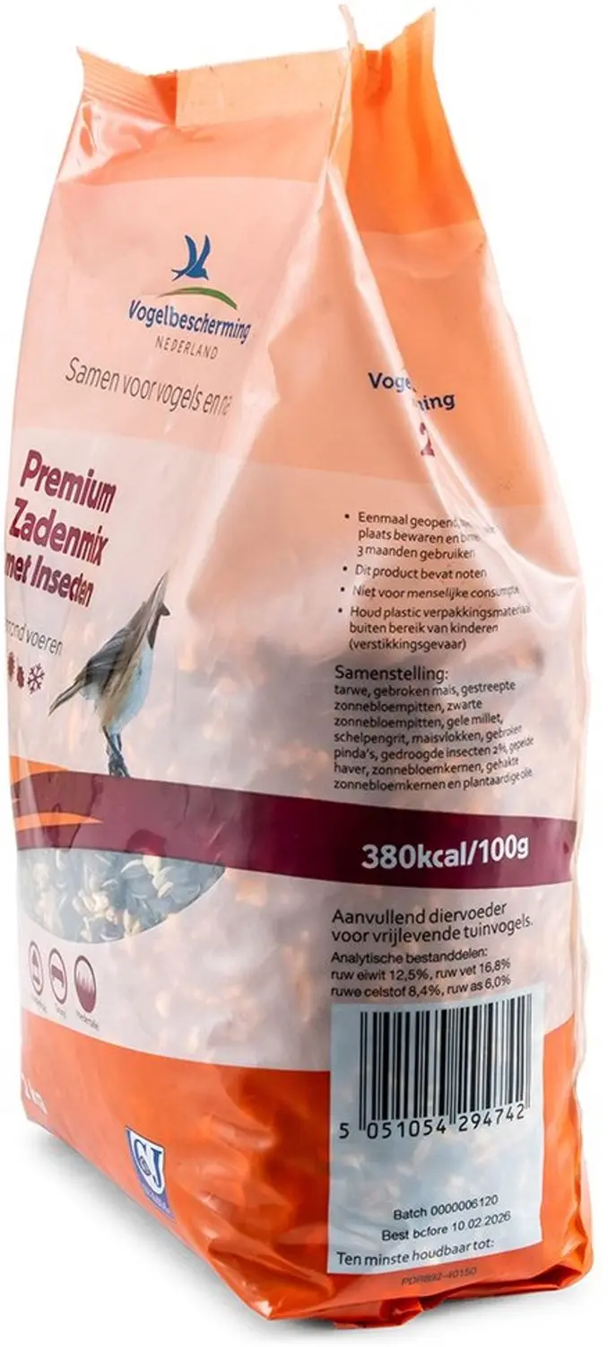 Vogelbescherming Nederland Zaden met Insecten 2kg