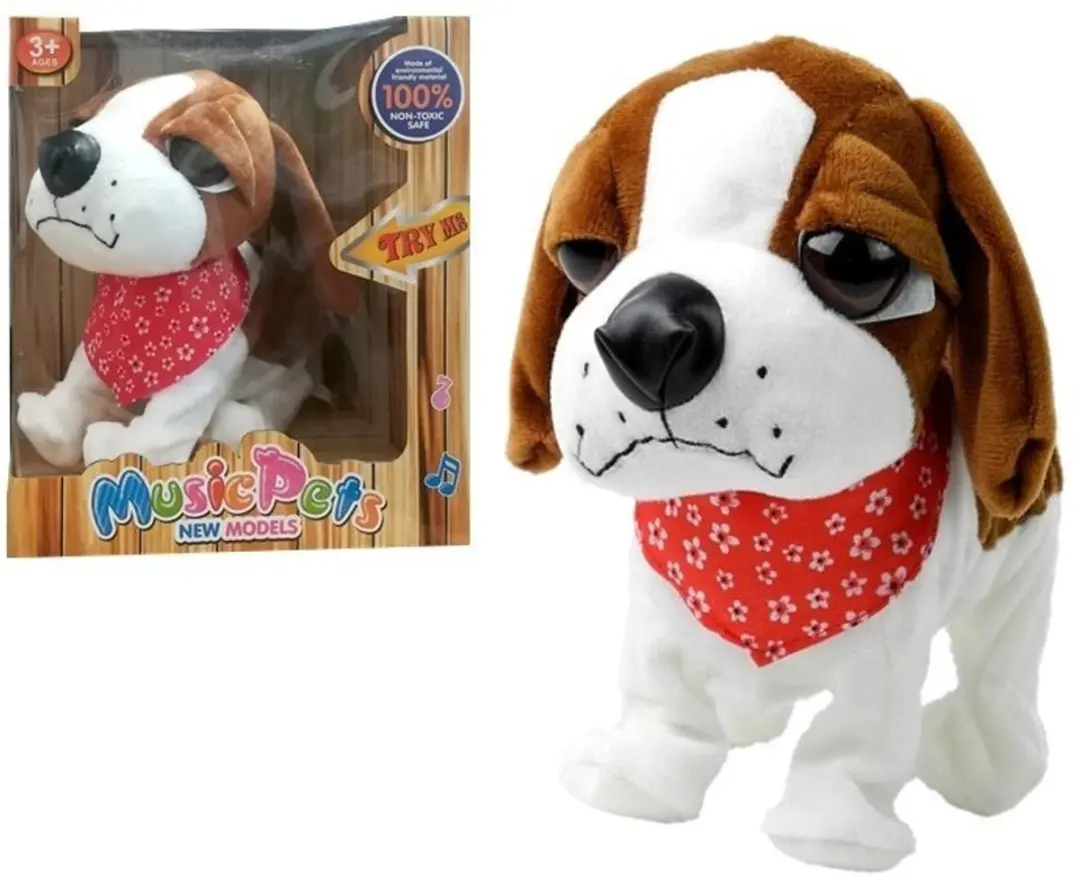 Lean Toys Interactieve Hond aan de Lijn Meerkleurig