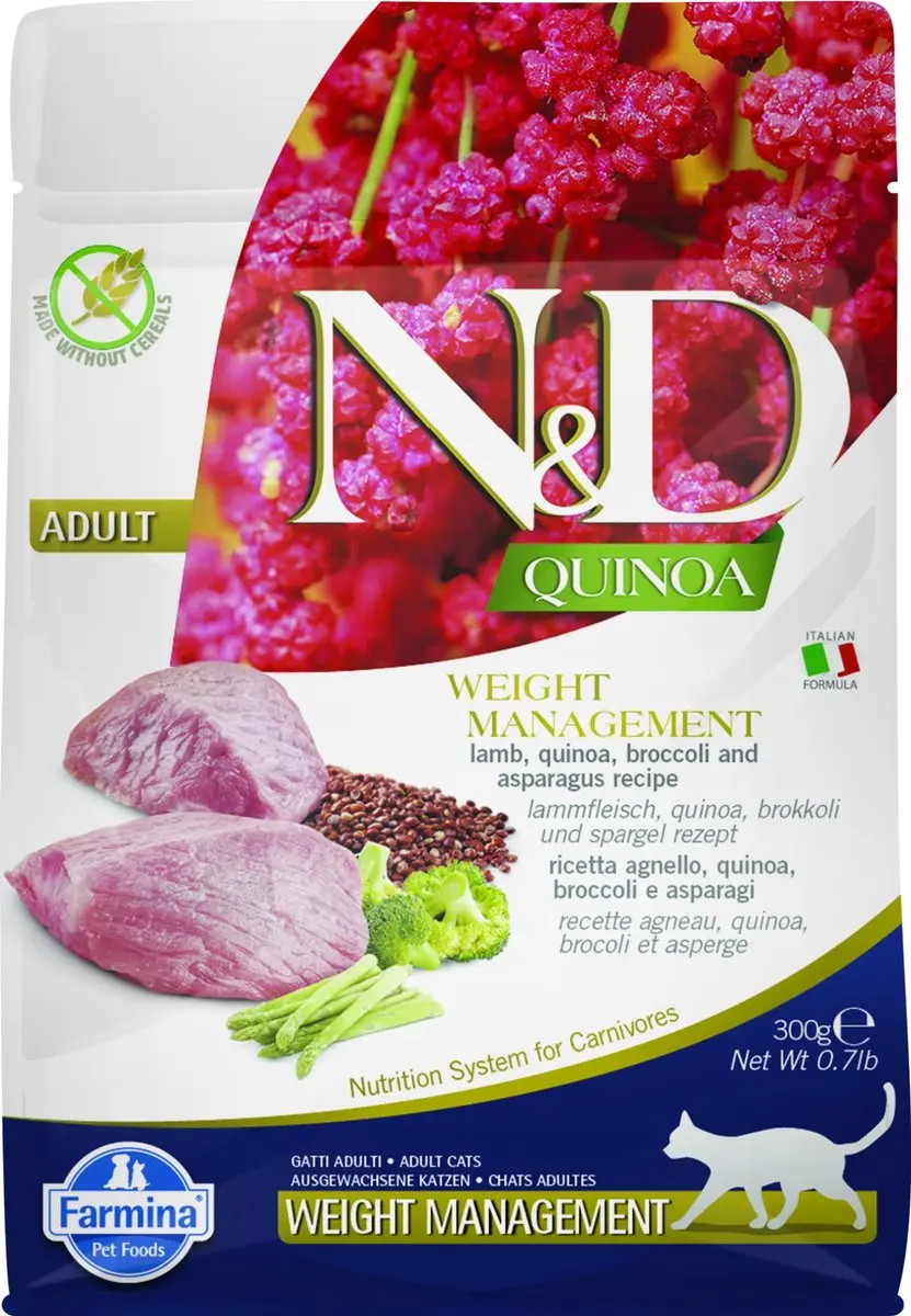 N&D Quinoa Weight Management Lam 300g