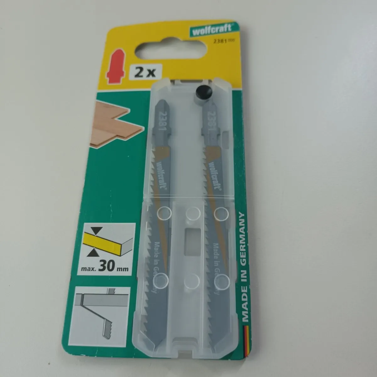 Wolfcraft Decoupeerzaagblad HCS T-schacht 2381000