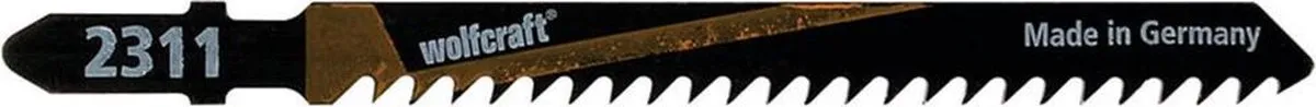 Wolfcraft Decoupeerzaagblad HCS T-schacht 2311000 - 2 Stuks