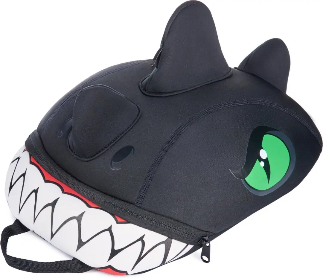 Crazy Safety Dragon Rugzak Junior Zwart - afbeelding 5 van 6