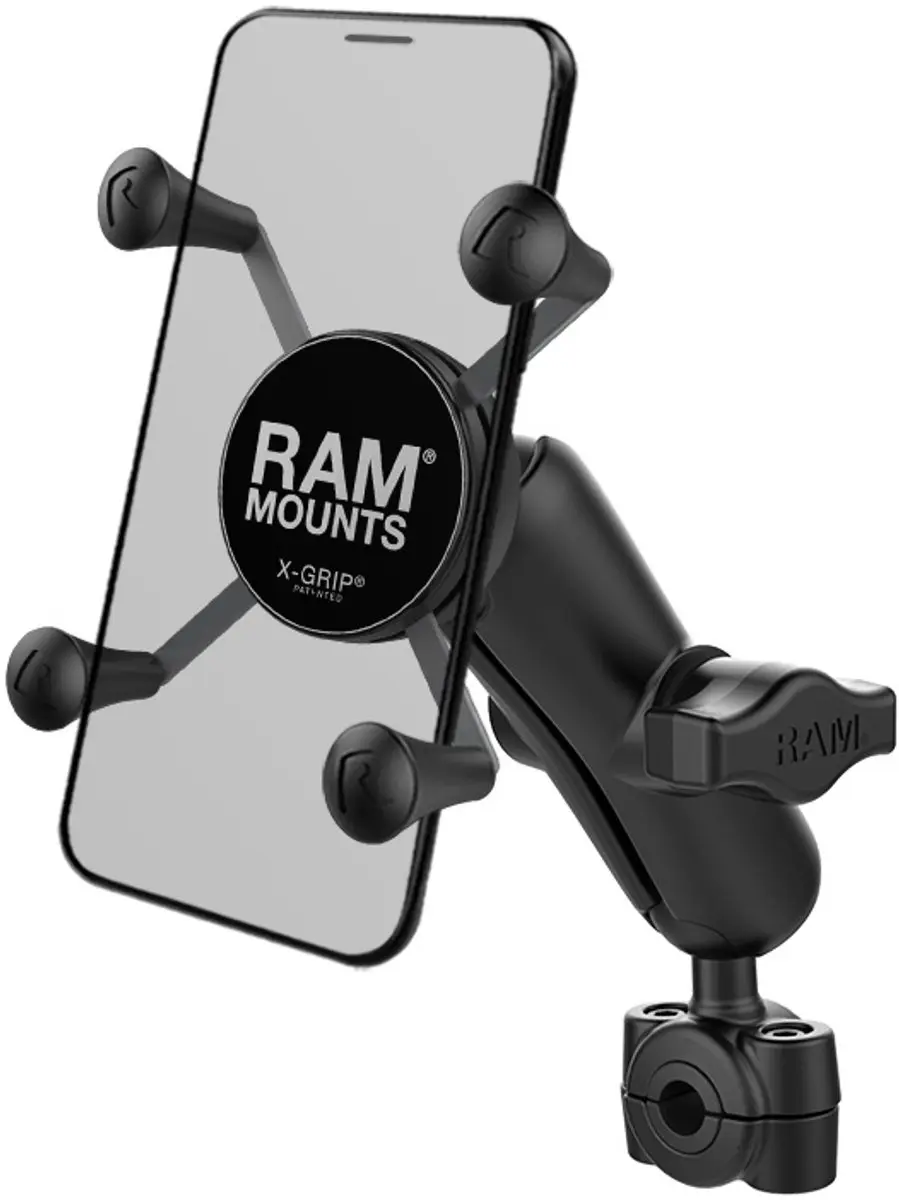 Torque™ smartphone motorspiegelset met X-Grip RAM-B-408-37-62-UN7U