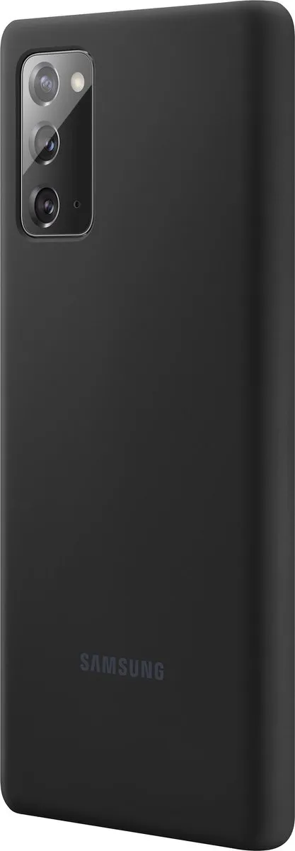 Samsung Silicone Hoesje Galaxy Note20 - Zwart