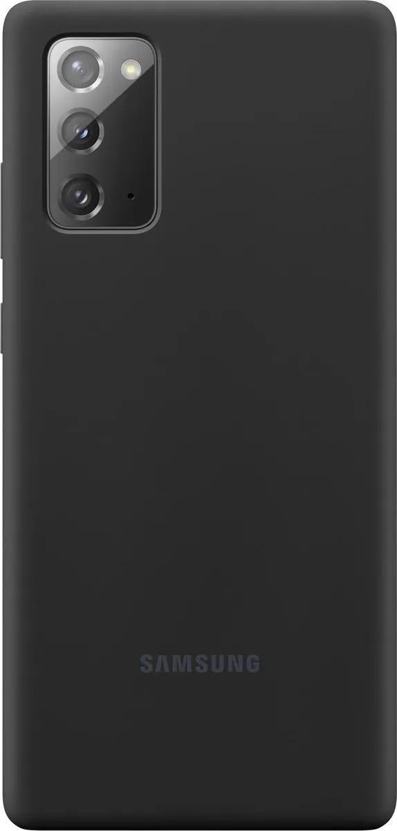 Samsung Silicone Hoesje Galaxy Note20 - Zwart