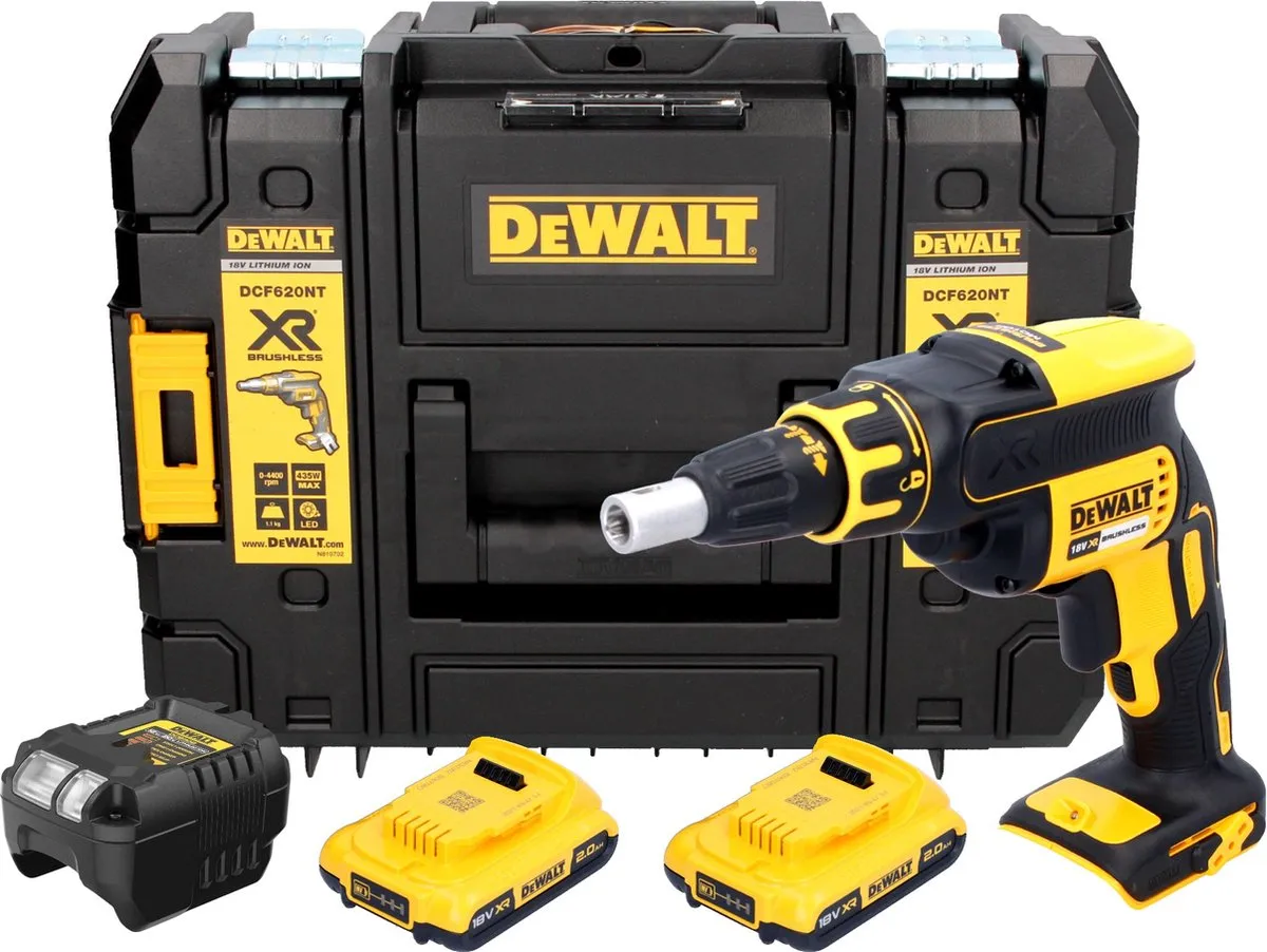 DeWalt DCF620D2T Accu-schroevendraaier 18V 30Nm