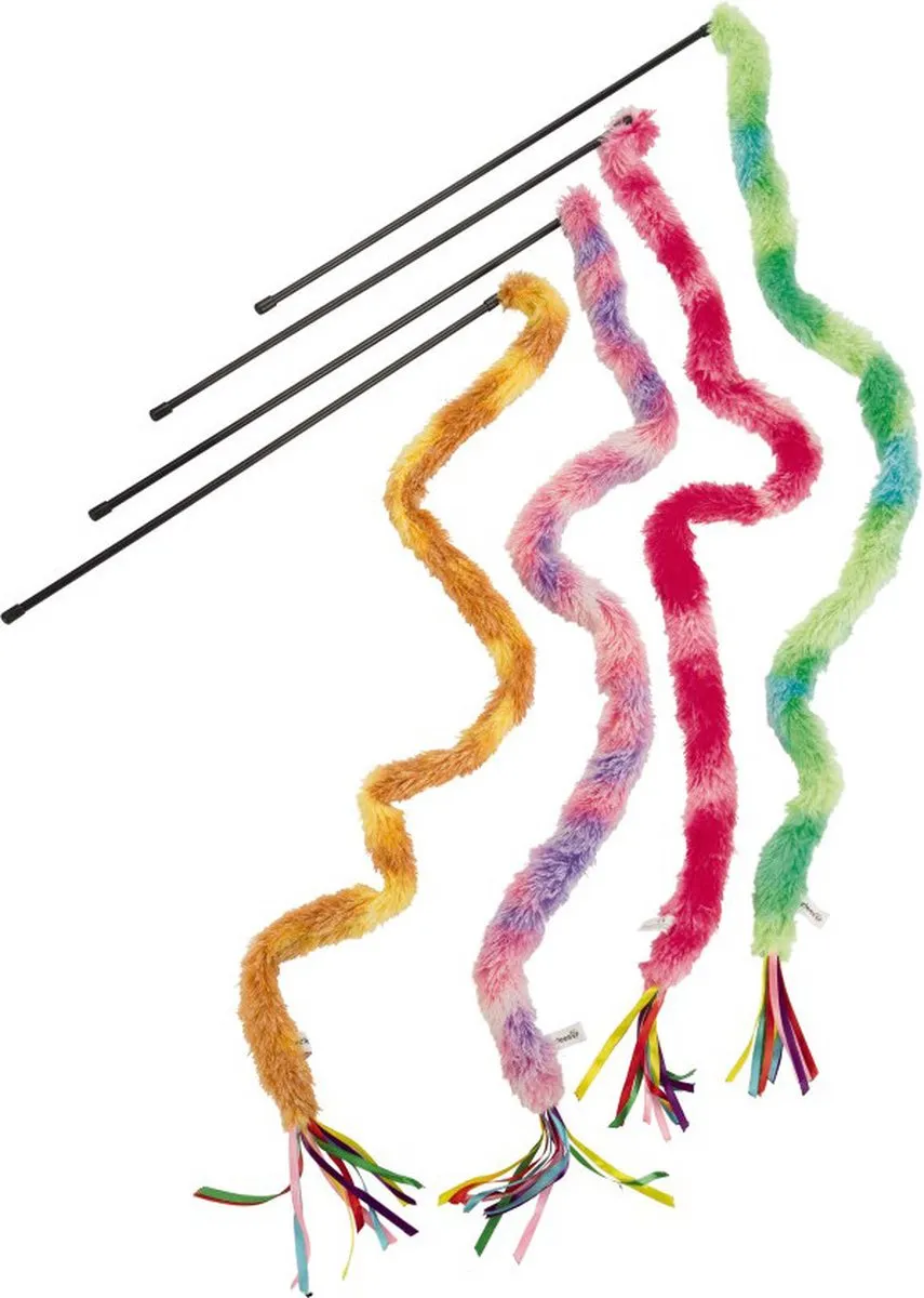 Beeztees Kattenhengel Pluche Staart