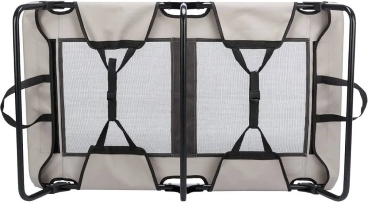Trixie Stretcher Hondenligbed Grijs/Zwart 99x60x19cm