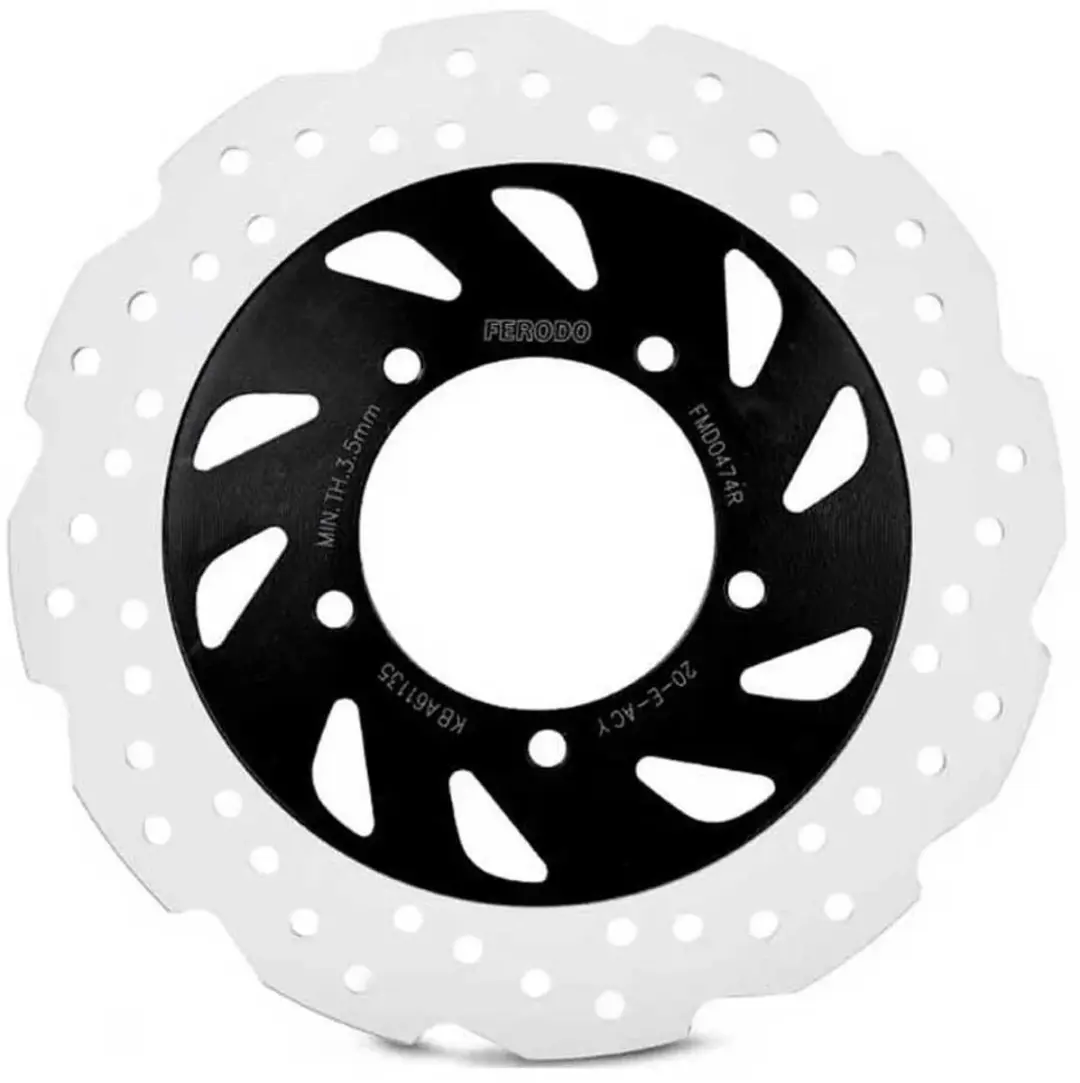 Disque de frein avant Ferodo pour scooter MBK 125 Nxc Flame X 2007 à 2015 Ø245