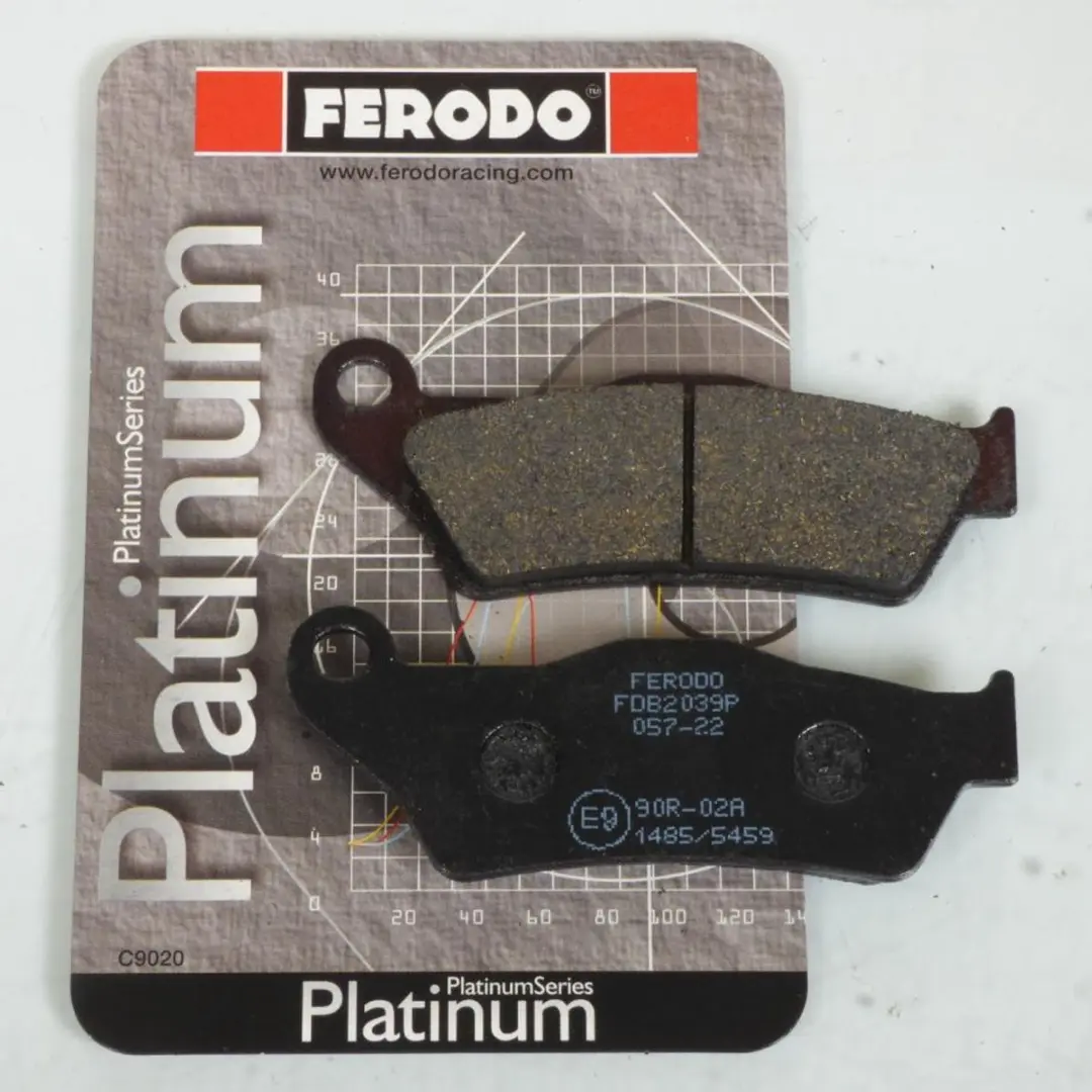 Plaquette de frein Ferodo pour Moto Chinois 125 motocycle AR / FDB2039P Neuf