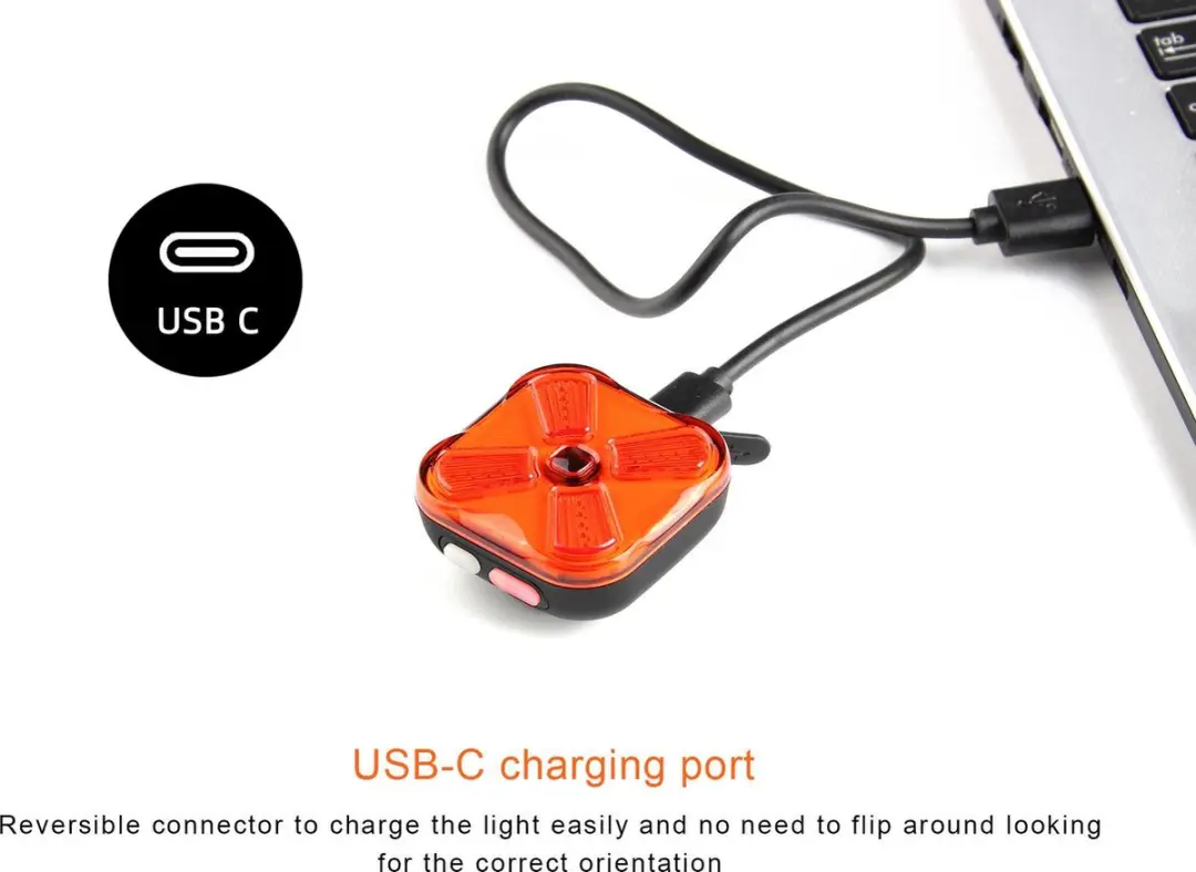Ravemen CL06 Achterlicht 50 Lumen - Rood - afbeelding 5 van 6
