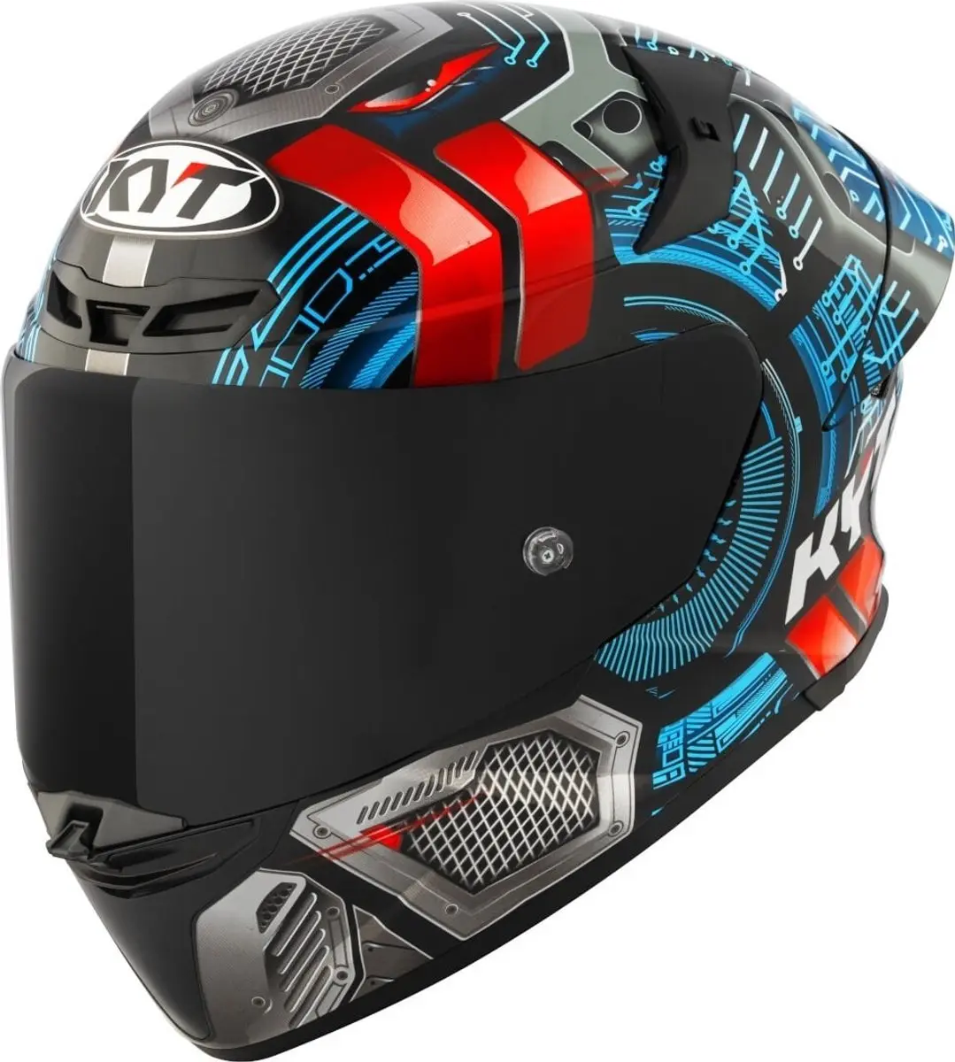 KYT TT-Revo Synchrotron Integraalhelm Multicolor - afbeelding 6 van 6
