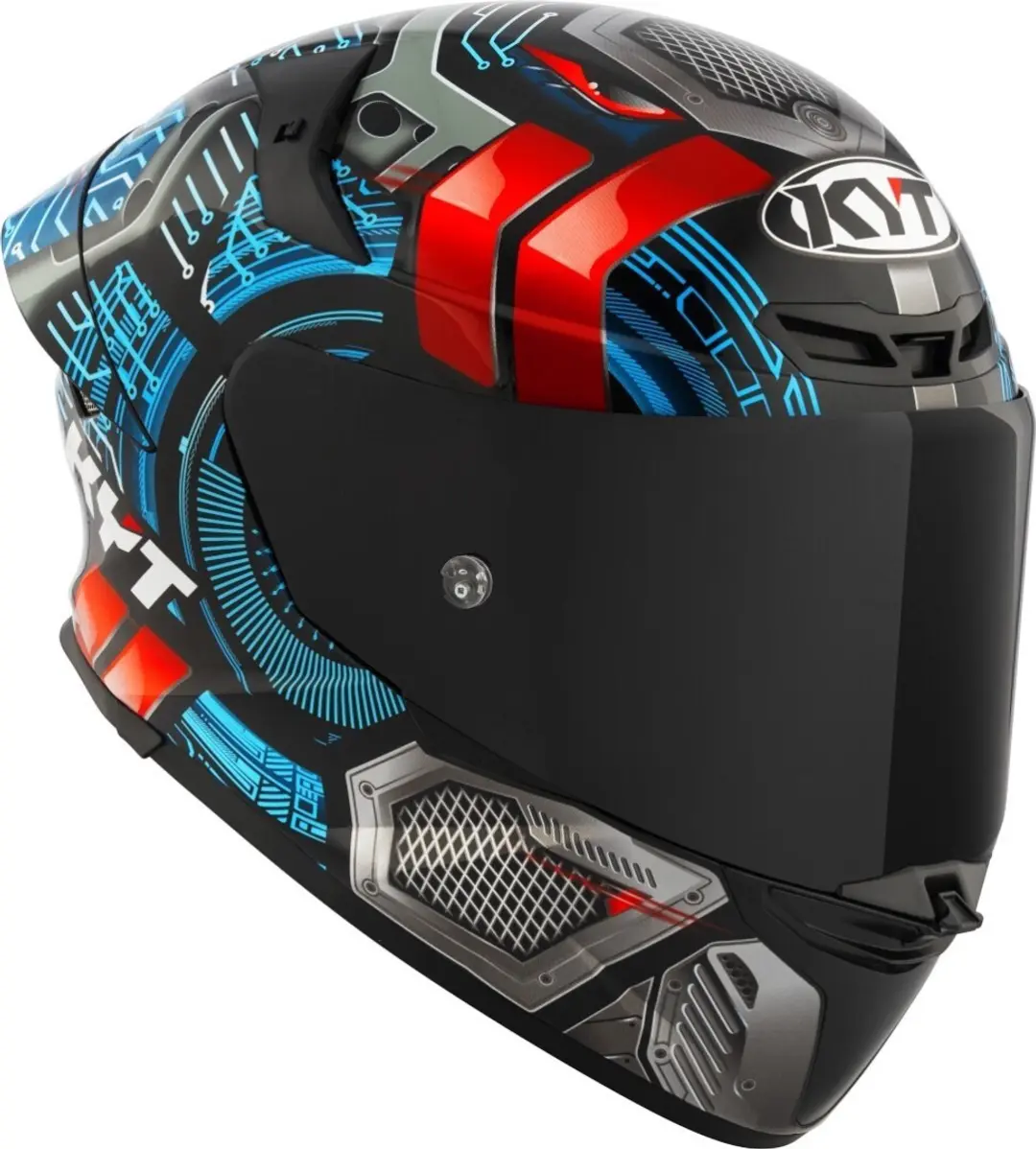 KYT TT-Revo Synchrotron Integraalhelm Multicolor - afbeelding 3 van 6