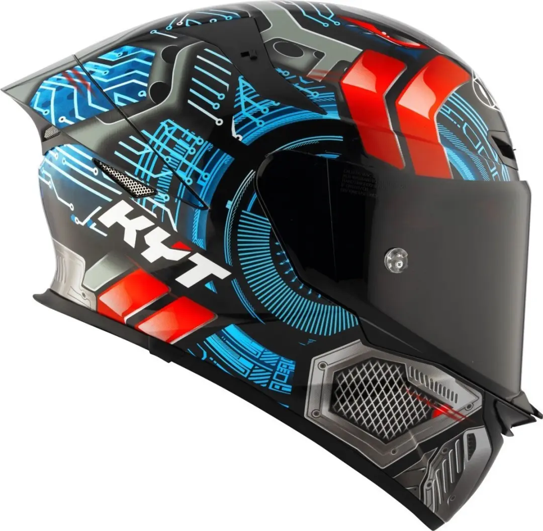 KYT TT-Revo Synchrotron Integraalhelm Multicolor - afbeelding 5 van 6