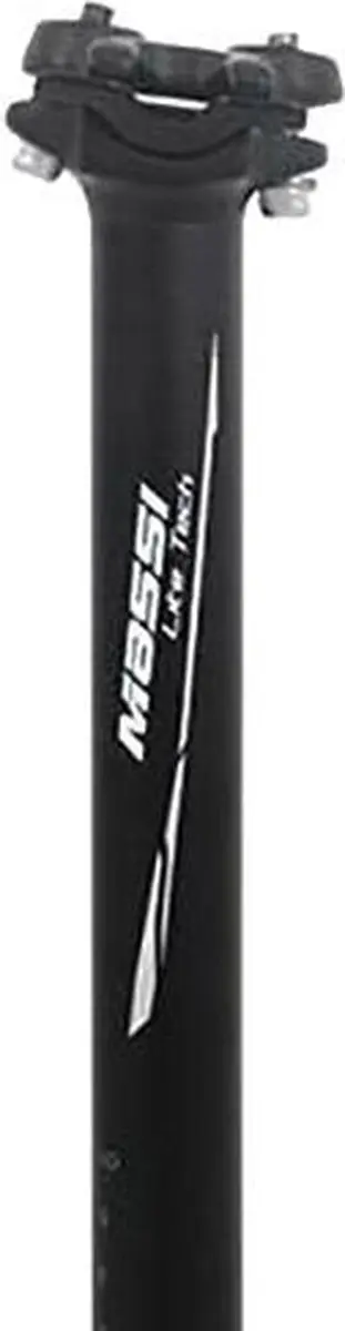MASSI MSP-204 Zadelpen 30.9x400mm Zwart - afbeelding 2 van 2