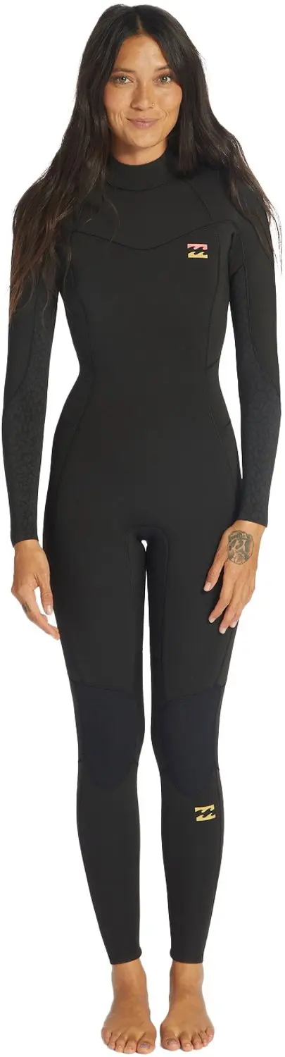 2025 Billabong Dames Synergy 5/4mm Rug Ritssluiting Wetsuit