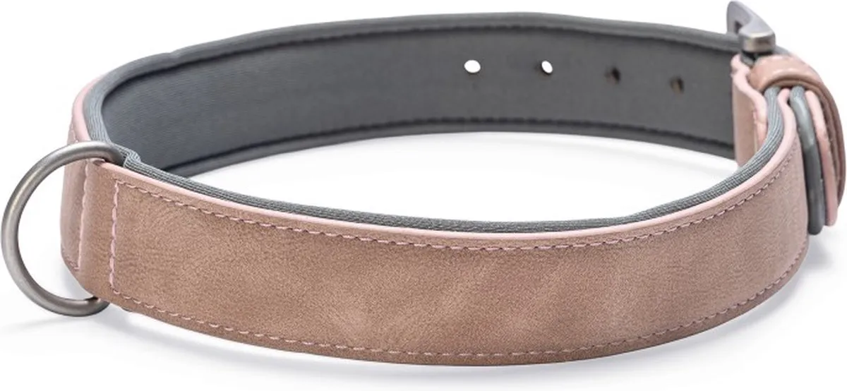 Beeztees Balacron Ax Halsband Hond - Roze - 43-53cm x 25mm