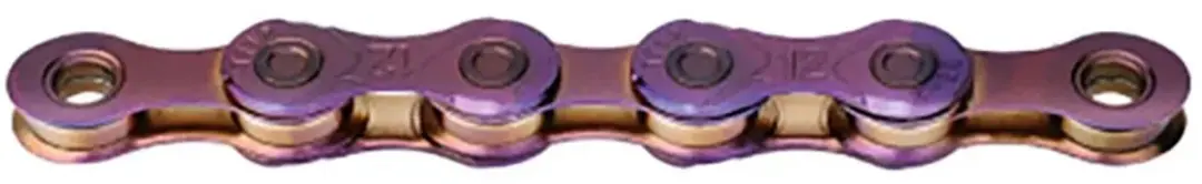 KMC TT12 Waxed 12-speed fietsketting - Purple - afbeelding 2 van 2