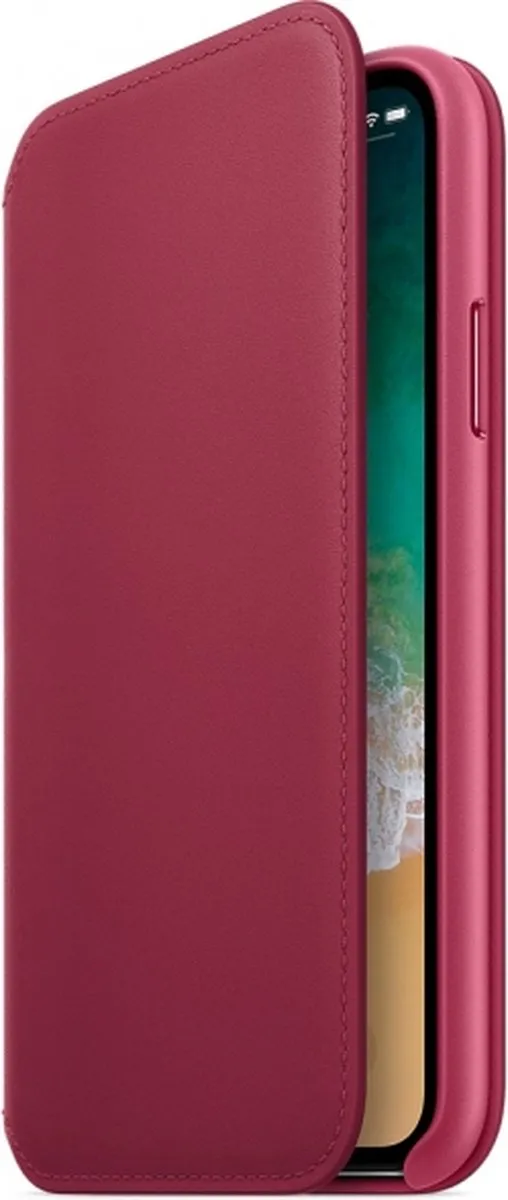 Apple Folio Hoesje iPhone X MQRX2ZM/A - Rood