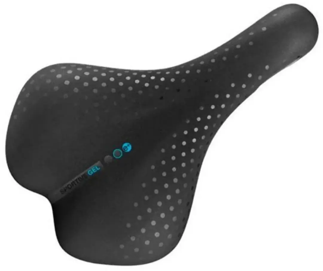San Marco Sportive Large Gel zadel - Zwart - afbeelding 2 van 3