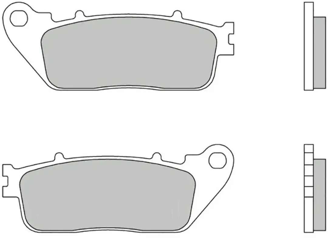 Brembo 07ho13sp Remblokken Transparant