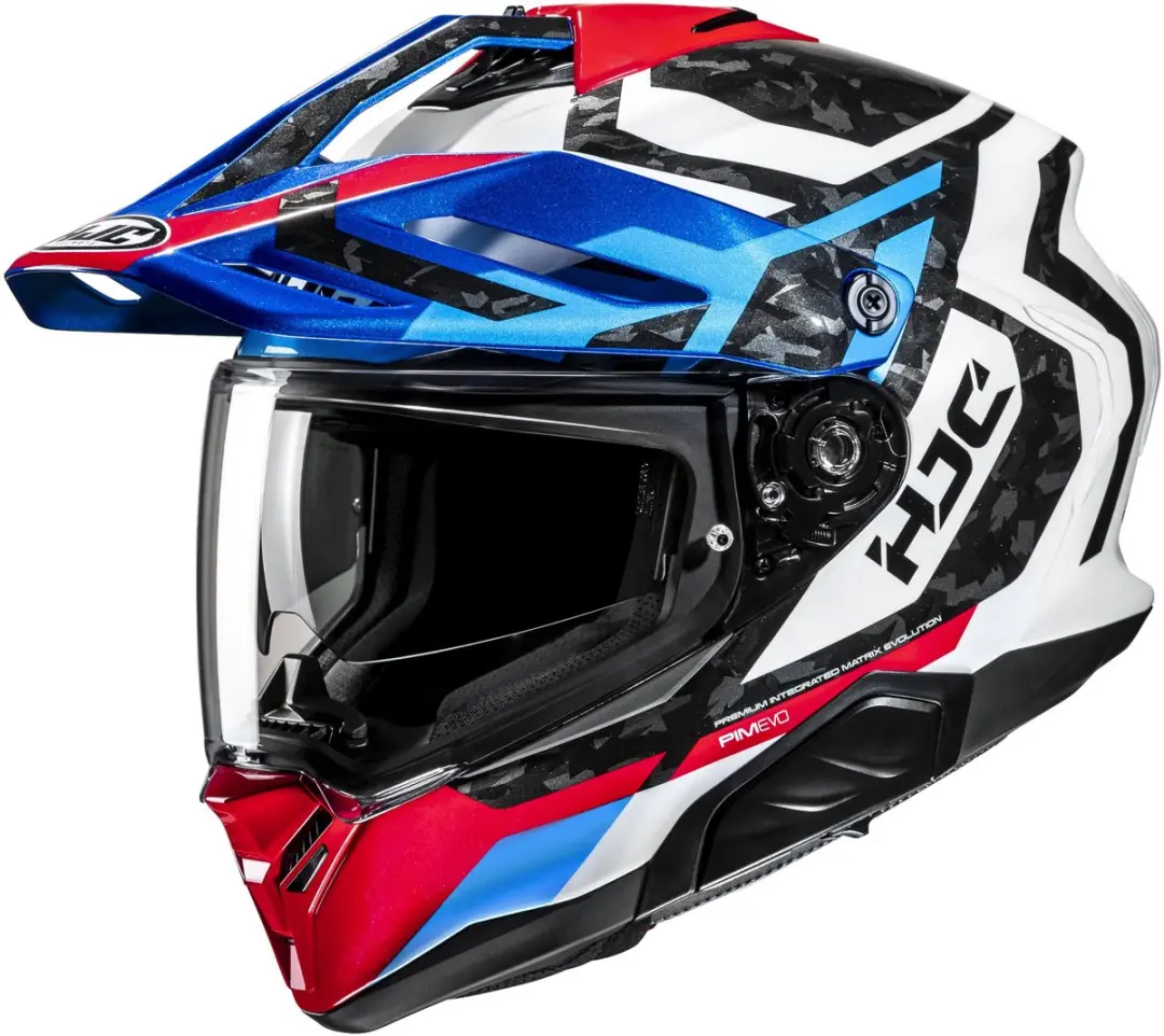 HJC RPHA 60 Dakar Wit Rood Blauw Adventure Motorhelm