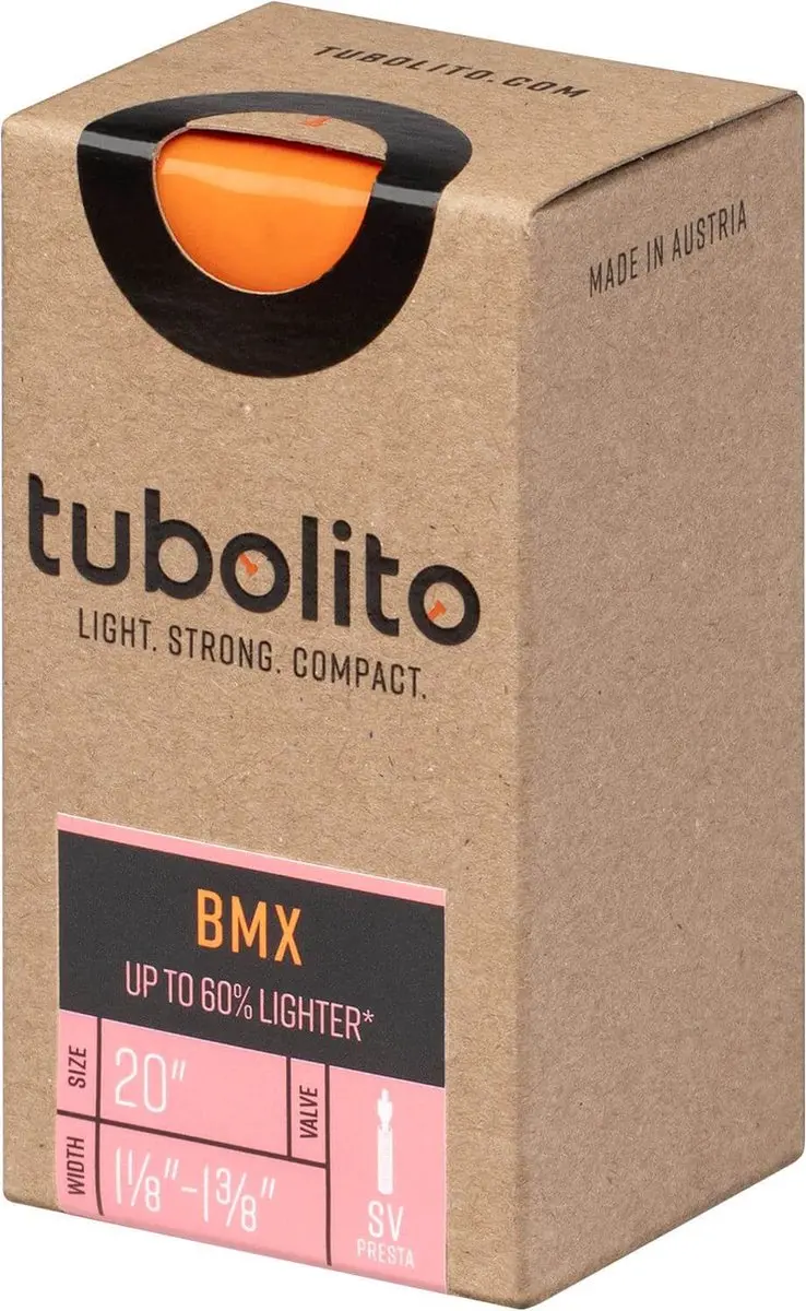 Tubolito BMX-buis 20" Oranje Presta - afbeelding 6 van 6