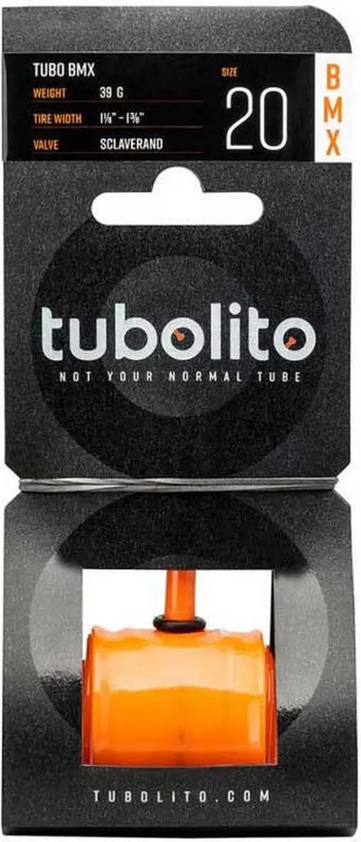 Tubolito BMX-buis 20" Oranje Presta - afbeelding 2 van 6