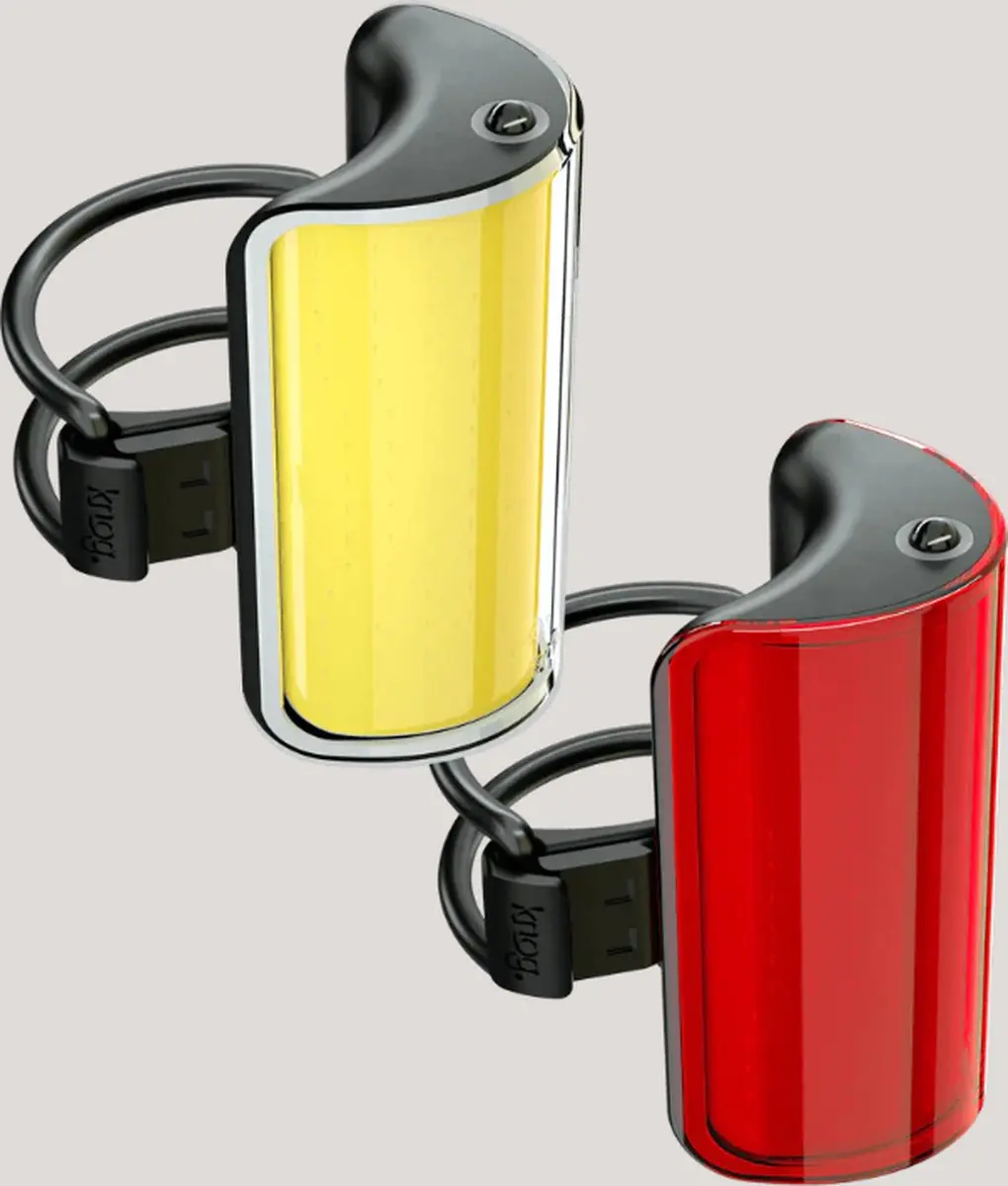 Knog Cobber Mid Twinpack Fietslampen - Rood - afbeelding 6 van 6