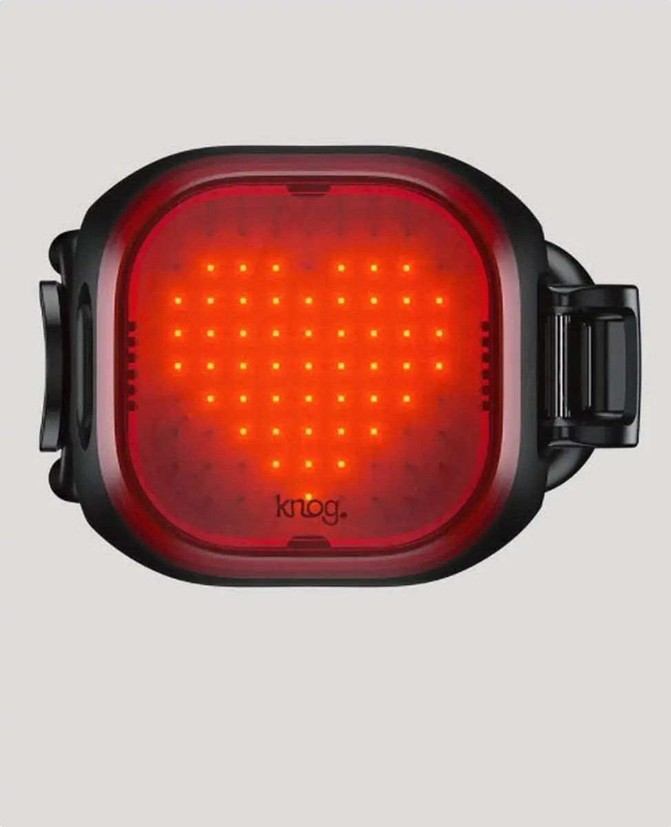 Knog Blinder Mini Love achterlicht - Zwart - afbeelding 5 van 6