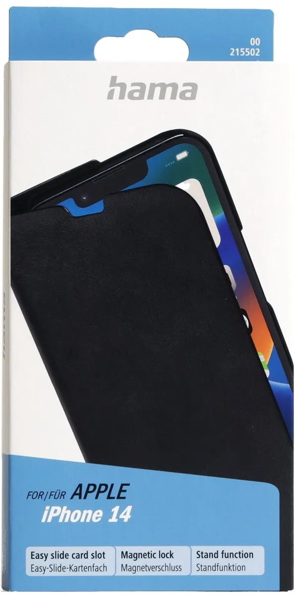 Hama Booklet Guard Pro iPhone 14 - Zwart - afbeelding 5 van 6