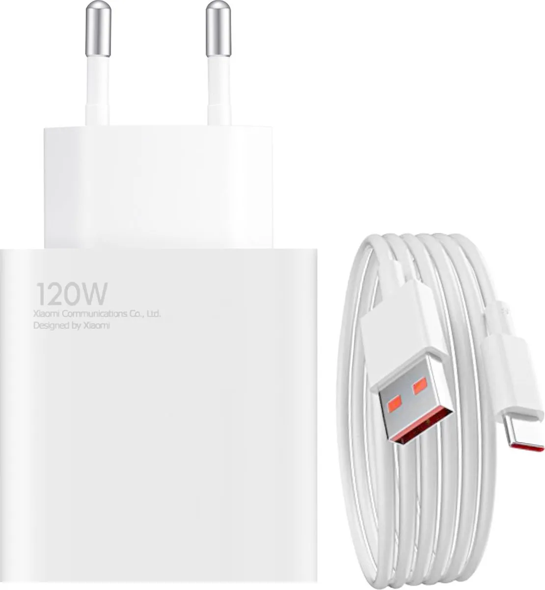 Xiaomi Originele Power Adapter 120W - USB-C - Wit