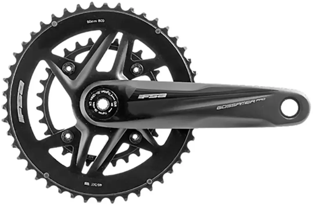Fsa Gossamer Pro Megaexo Dm B3 2x Crankstel Zilver 170 mm / 46/30t