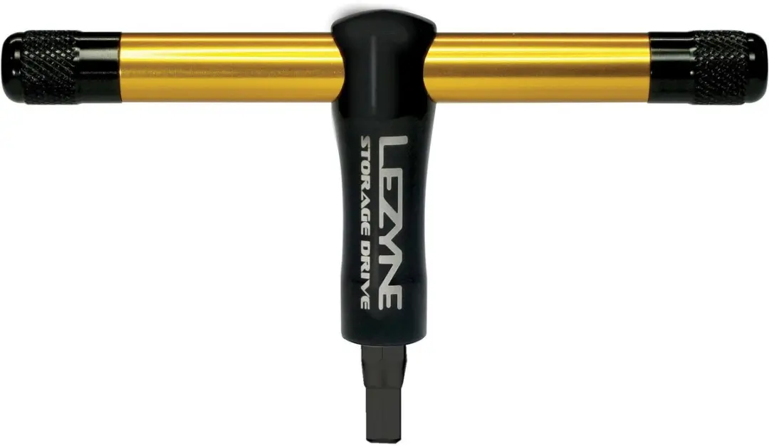LEZYNE STORAGE DRIVE BLACK/NICKEL