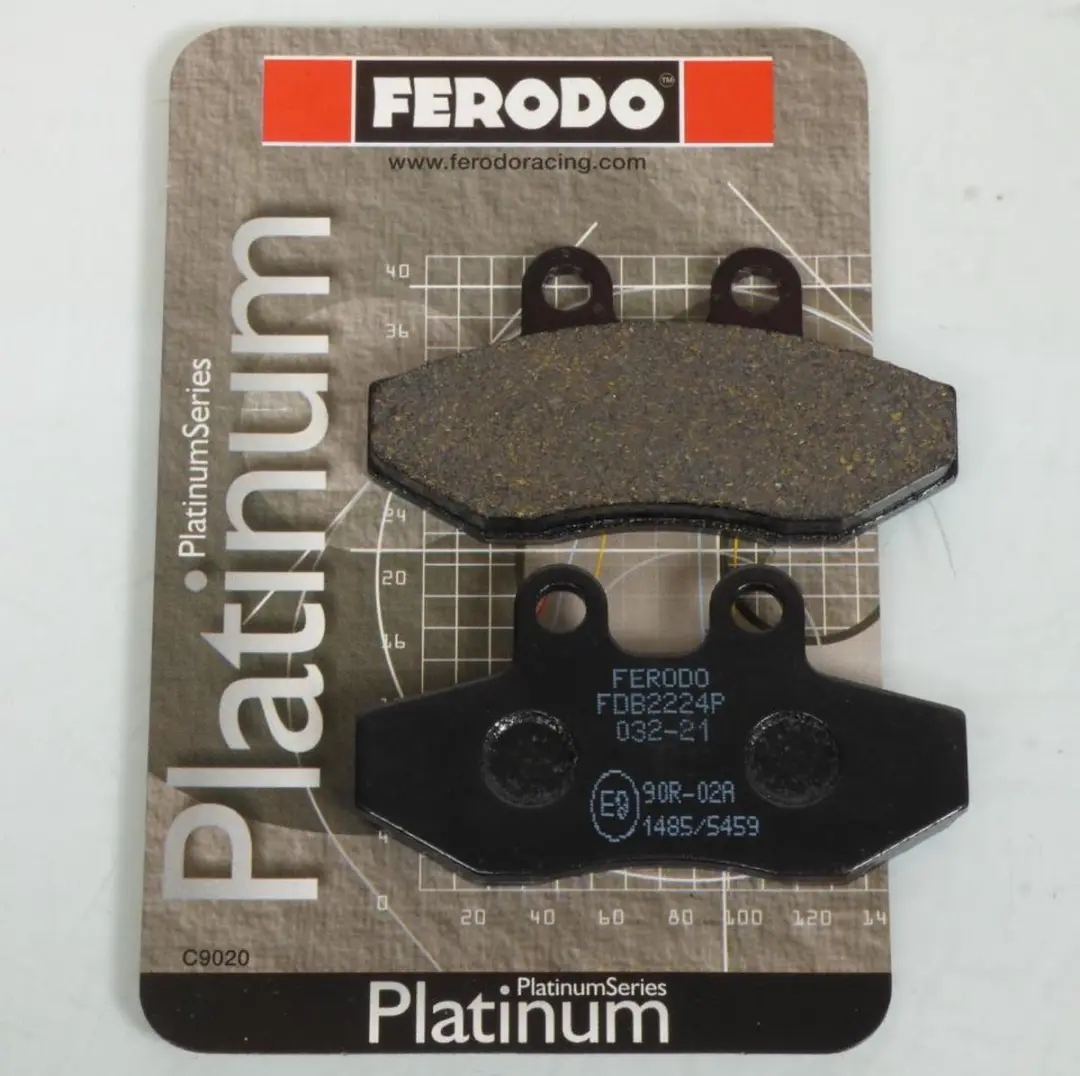 Plaquette de frein Ferodo pour Scooter Yamaha 125 Cygnus 2007 à 2011 SE411 / AV