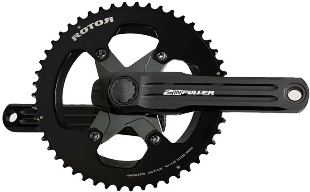 Rotor 2 In Power Sl Crankstel Met Vermogensmeter Zilver 172.5 mm / 52/36t