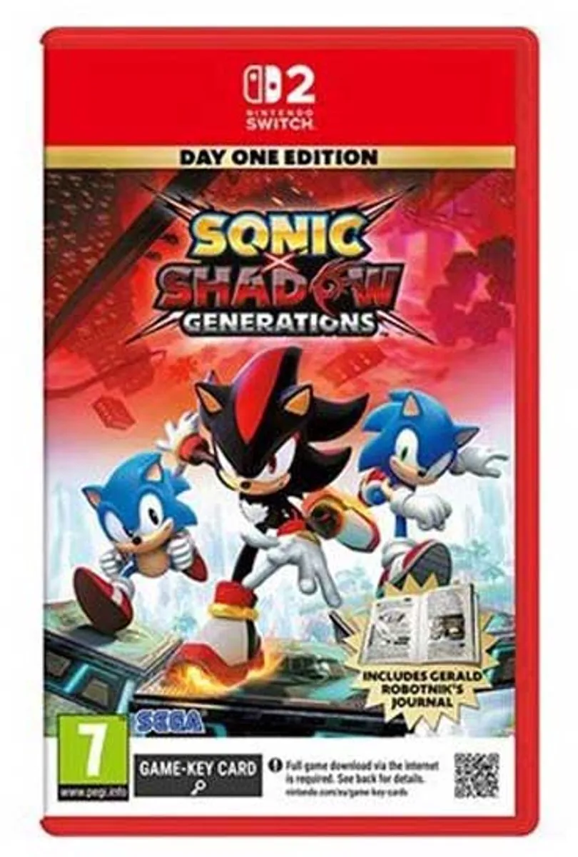 Nintendo Switch 2 Sonic X Shadows Generations Day 1 Edition