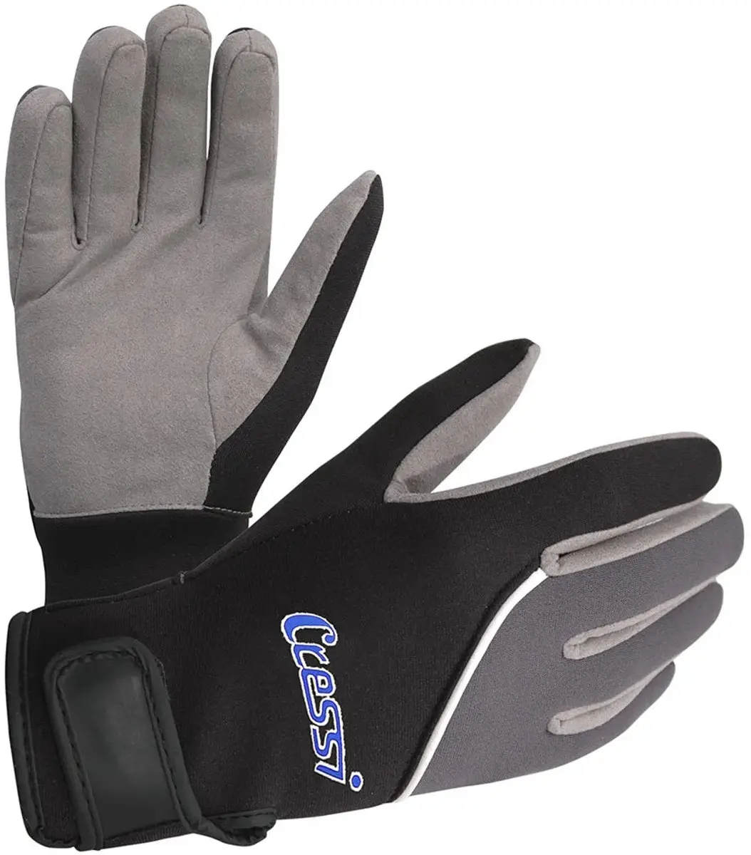 Cressi Tropical 2023 2 Mm Handschoenen Zwart,Grijs M