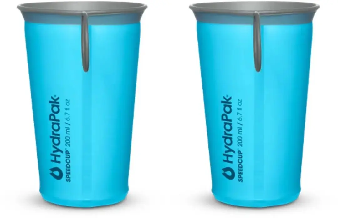 Hydrapak Speedcup Vouwbare Drinkbeker - 2 Stuks Malibu Blauw - afbeelding 2 van 3