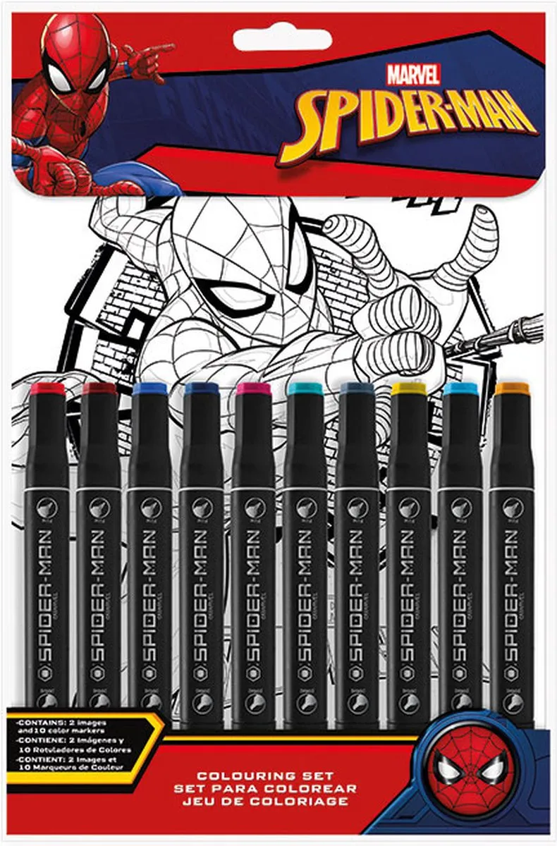 Marvel Spider-Man Web Kleurboek