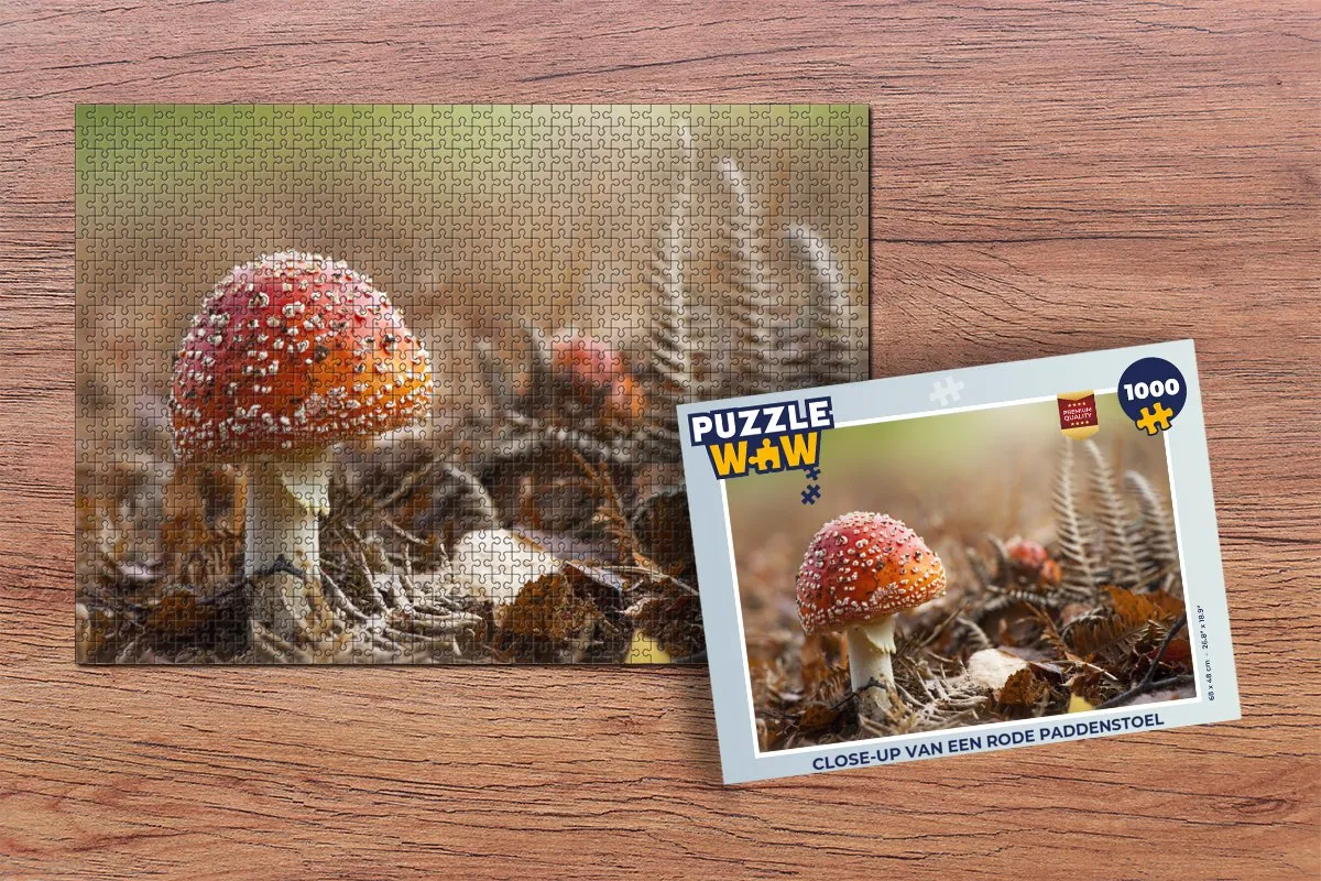PuzzleWow Legpuzzel 1000 Stuks - Multicolor