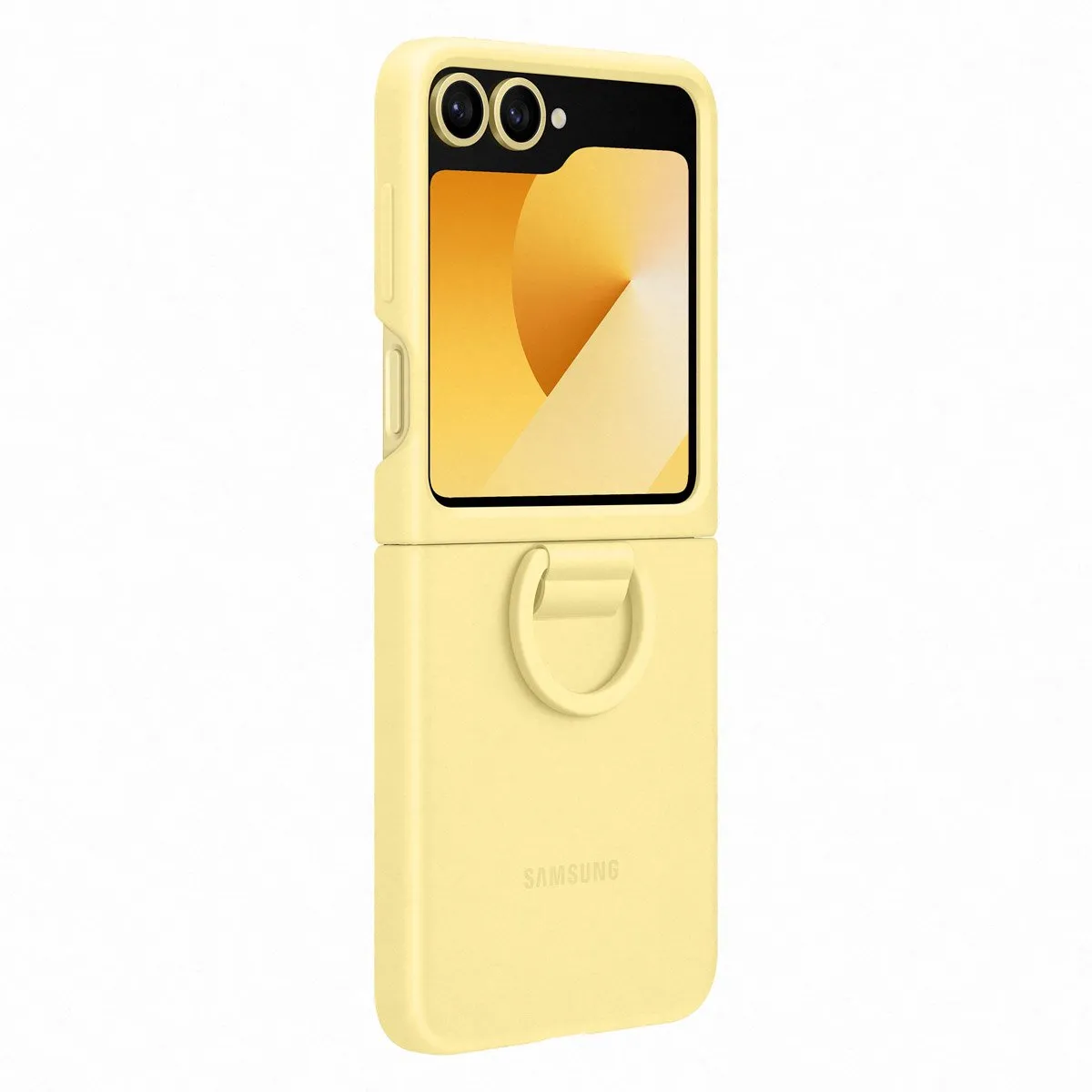 Samsung Galaxy Z Flip6 Silicone Hoesje - Geel EF-PF741TYEGWW